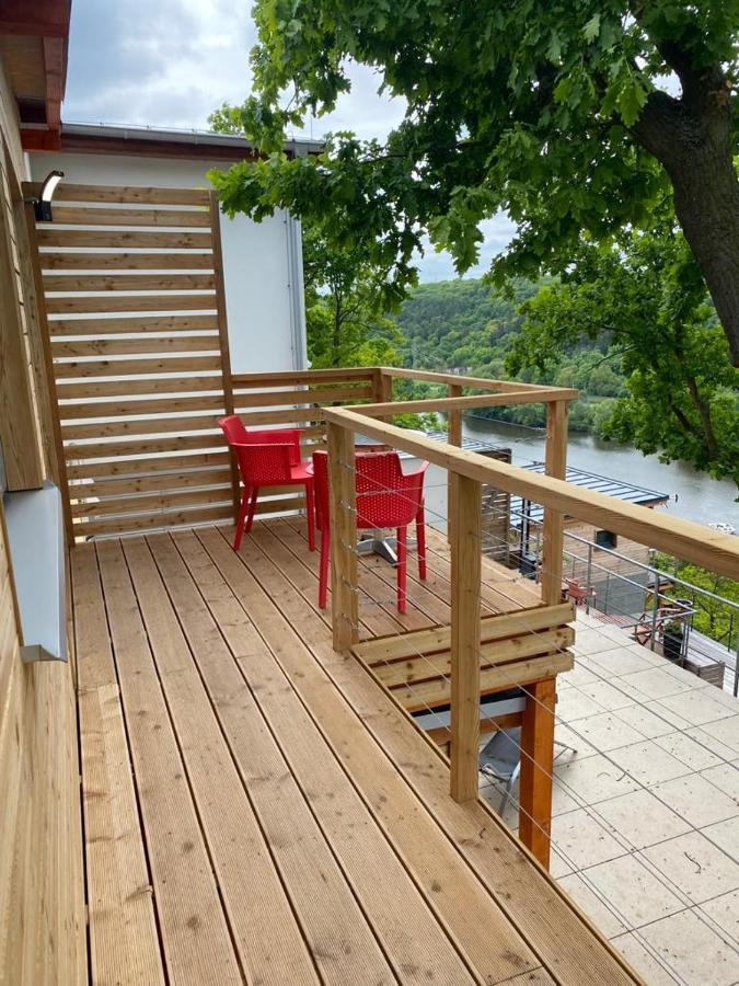 Apartman - E - Vyhlidka Nad Rekou Zdiby Buitenkant foto